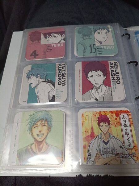 黒子のバスケ 原画展 ミニコースターセット
