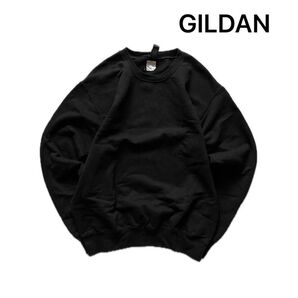 GILDAN ギルダン スウェット トレーナー ブラック Sサイズ 古着