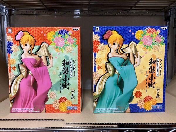 ★ ワンピース 和装小町 ナミ フィギュア 全2種セット 新品未開封 ★