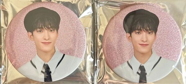 SEVENTEEN セブチ holiday ペンミ グッズ 缶バッジ 缶バッチ DK ドギョム 2個セット