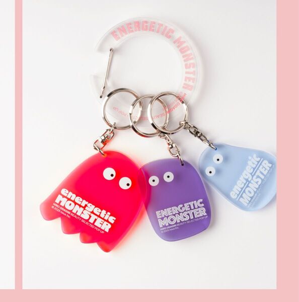 ENERGETIC MONSTER モンスター アクリルキーホルダーセット