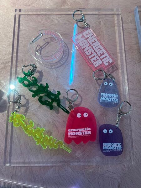 ENERGETIC MONSTER アクリルキーホルダーフルセット(試供品付き)