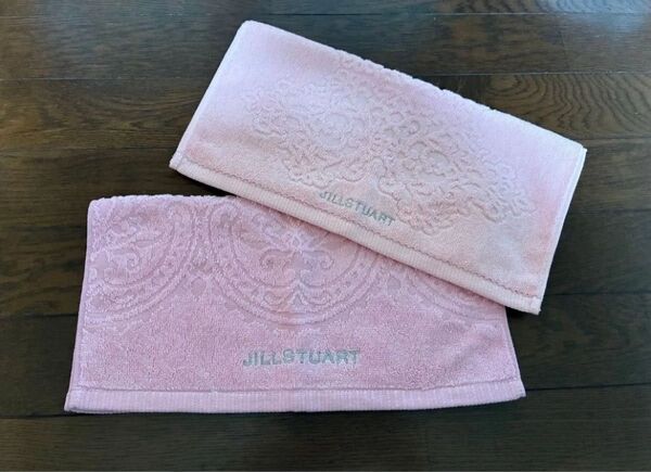 JILLSTUART ジルスチュアート タオルハンカチ ピンク 2枚セット