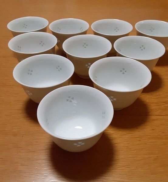 有田焼☆ ホタル 透かし 彫り 湯呑み10個セット