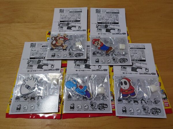 【匿名配送】スーパーマリオ キャラマグネッツ2 新品未使用 5個セット
