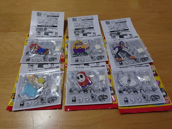 【匿名配送】スーパーマリオ キャラマグネッツ2 新品未使用 6個セット