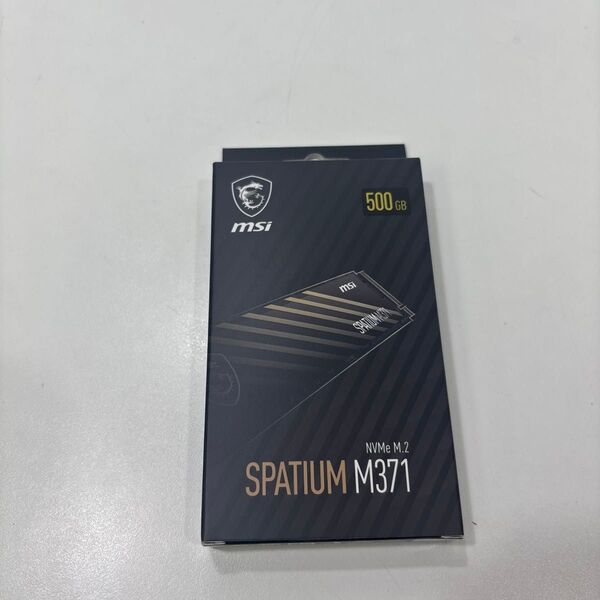 MSI M.2SSD 500GB 新品未開封