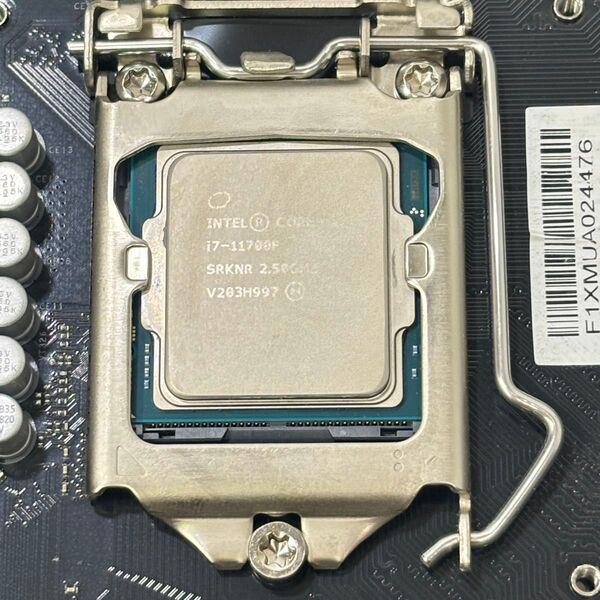 Intel Croe i7 11700F CPU + Asrock B560M マザーボード(パーツ欠品あり) ♯1661