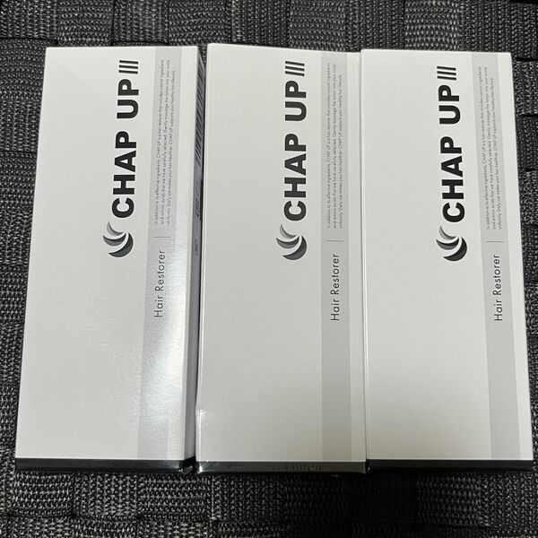 新品 チャップアップ 薬用育毛剤 3本