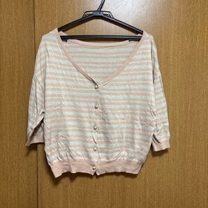 半袖カーディガン
