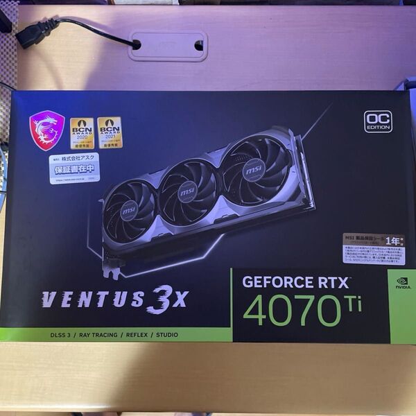 【中古美品】MSI GeForce RTX 4070ti