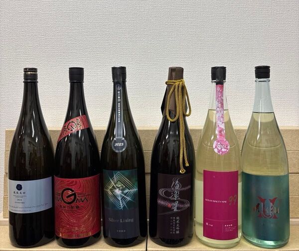 【定価28500円】M2 一升瓶6本 各蔵の最新詰め又は飲み頃のお酒
