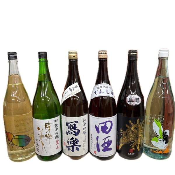 あ10 一升瓶6本 各蔵の最新詰め又は飲み頃のお酒