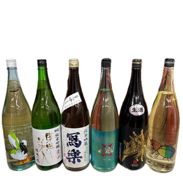 あ11 一升瓶6本 各蔵の最新詰め又は飲み頃のお酒
