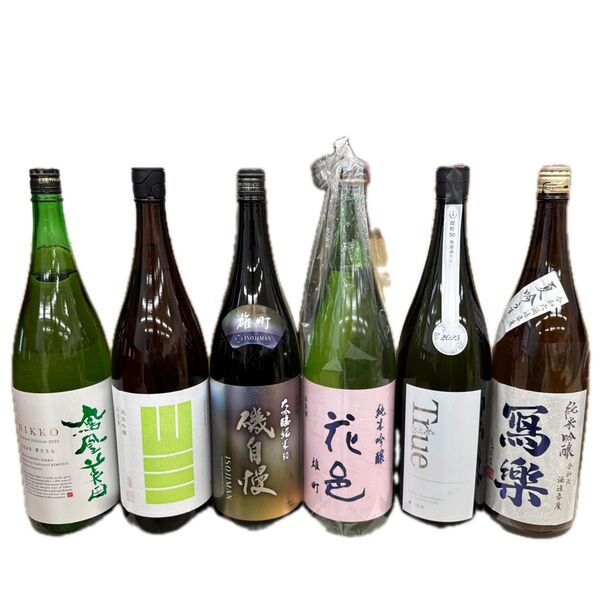 あ13 一升瓶6本 各蔵の最新詰め又は飲み頃のお酒
