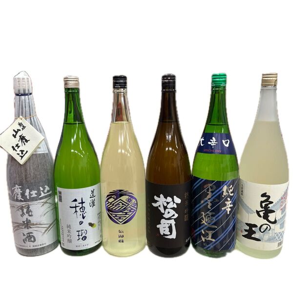 あ30 一升瓶6本 各蔵の最新詰め又は飲み頃のお酒