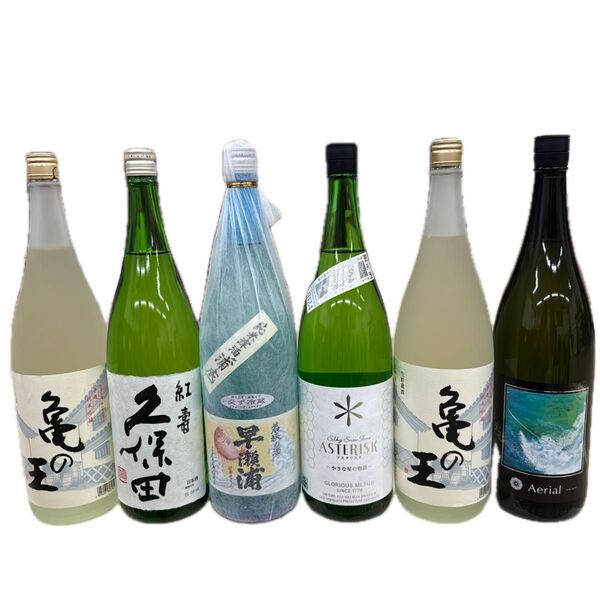 あ31 一升瓶6本 各蔵の最新詰め又は飲み頃のお酒
