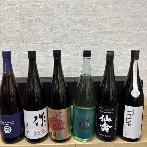 F4 一升瓶6本 各蔵の最新詰め又は飲み頃のお酒