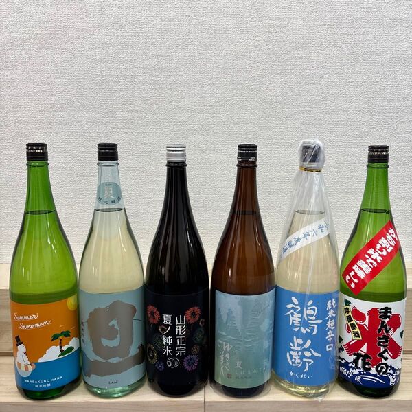 F15 一升瓶6本 各蔵の最新詰め又は飲み頃のお酒