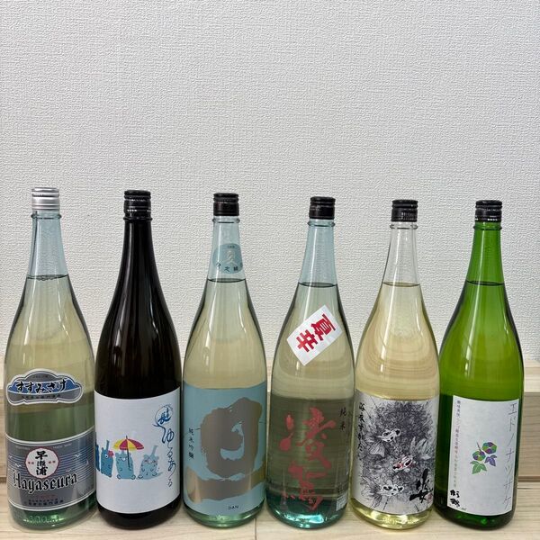 夏の酒 F16 一升瓶6本 各蔵の最新詰め又は飲み頃のお酒