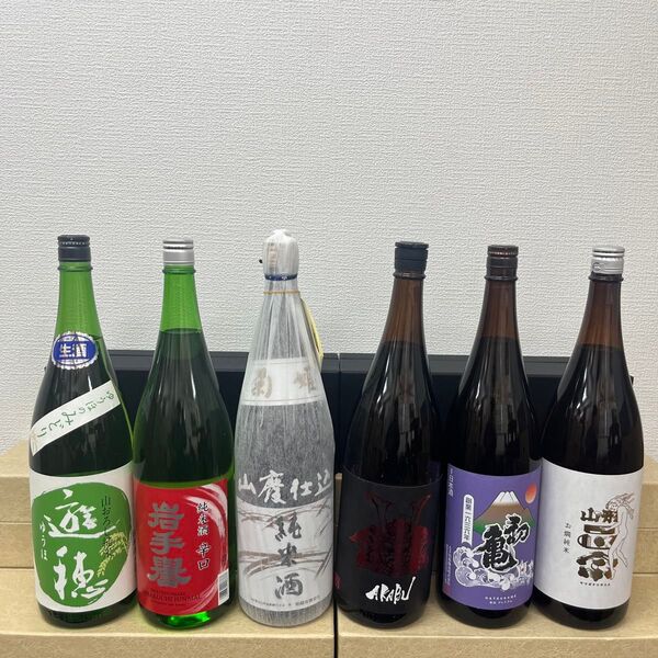 K4 一升瓶6本 各蔵の最新詰め又は飲み頃のお酒