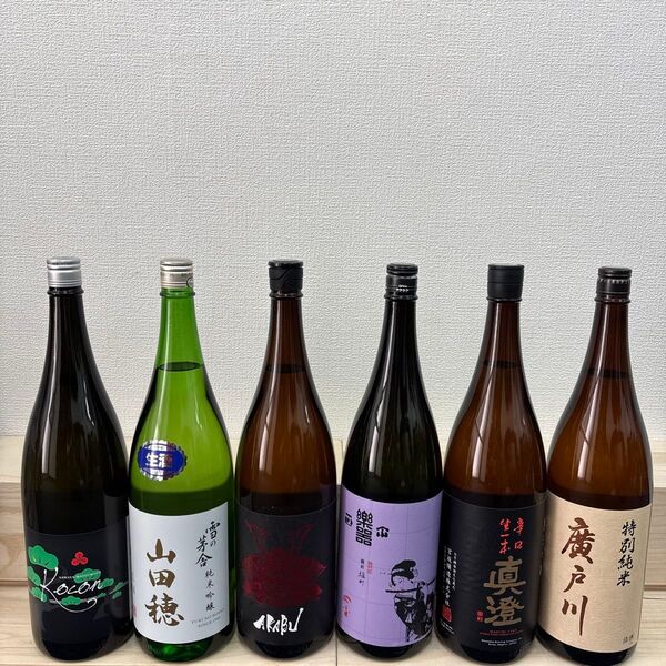 F21 一升瓶6本 各蔵の最新詰め又は飲み頃のお酒