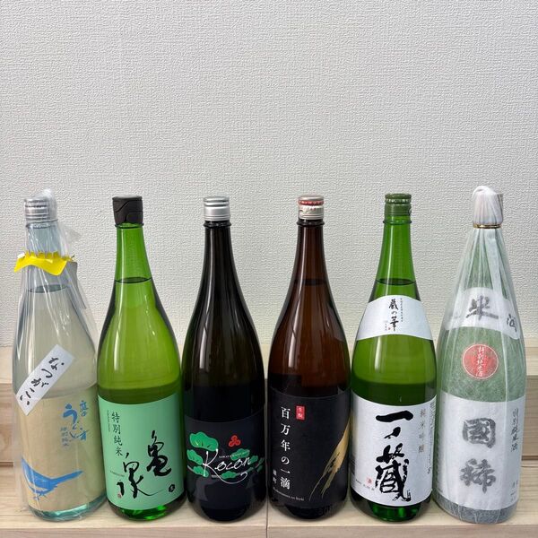 大特価!F23 一升瓶6本 各蔵の最新詰め又は飲み頃のお酒
