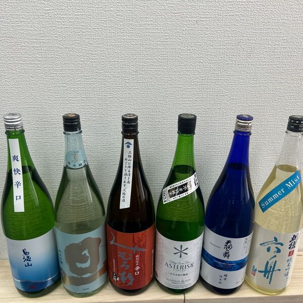 T3 一升瓶6本 各蔵の最新詰め又は飲み頃のお酒