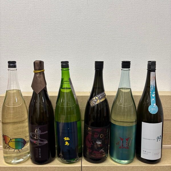 【定価30000円】M4 一升瓶6本 各蔵の最新詰め又は飲み頃のお酒