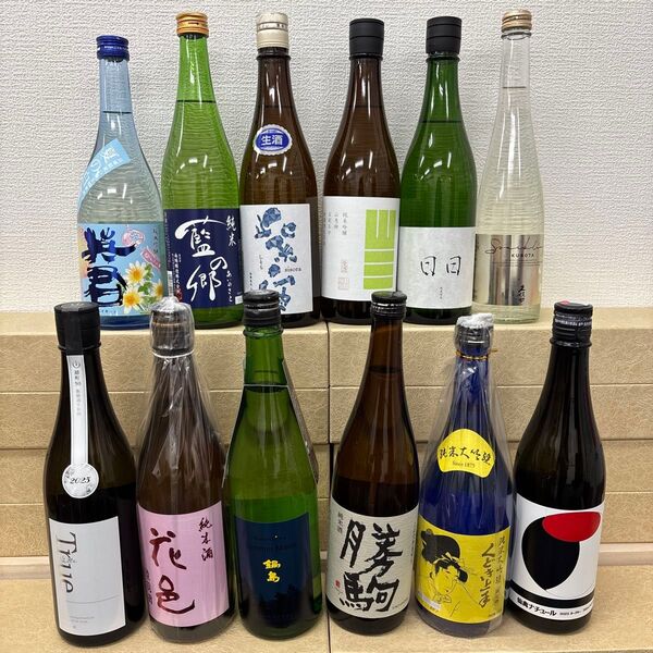 EEE4 四合瓶12本(1本500ml) 各蔵の最新詰め又は飲み頃のお酒