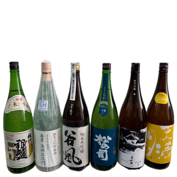 【定価25000円】B19 純米大吟醸セット 一升瓶6本 各蔵の最新詰め又は飲み頃のお酒