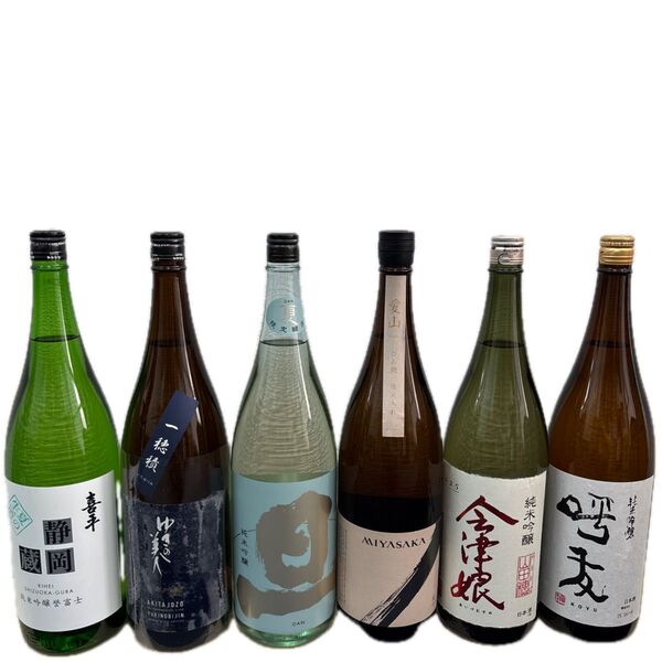 大特価B21 純米吟醸セット 一升瓶6本 各蔵の最新詰め又は飲み頃のお酒