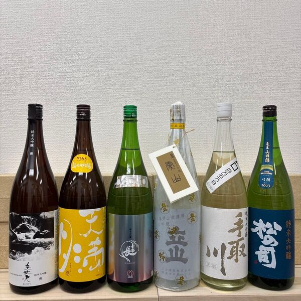 【定価28000】S6 純米大吟醸 大吟醸セット 一升瓶6本 各蔵の最新詰め又は飲み頃のお酒