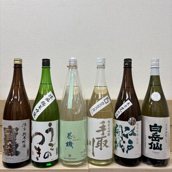 S12 一升瓶6本 各蔵の最新詰め又は飲み頃のお酒