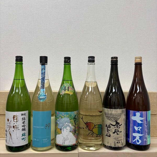 S14 一升瓶6本 各蔵の最新詰め又は飲み頃のお酒