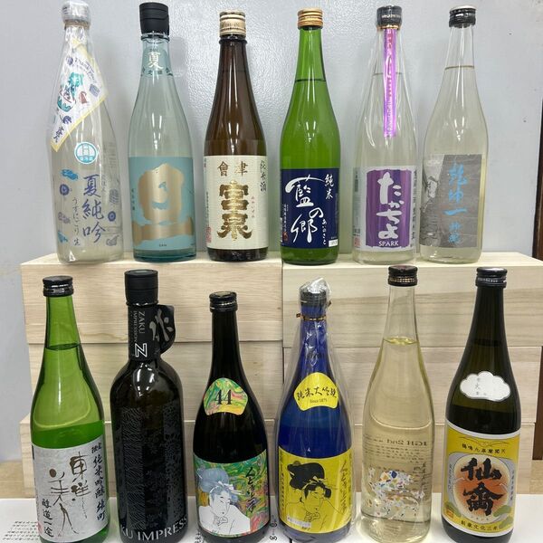 AAA6 四合瓶12本 各蔵の最新詰め又は飲み頃のお酒