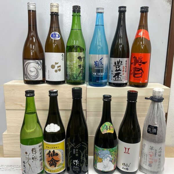 AAA7 四合瓶12本 各蔵の最新詰め又は飲み頃のお酒
