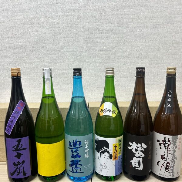 A9 純米吟醸一升瓶6本 各蔵の最新詰め又は飲み頃のお酒