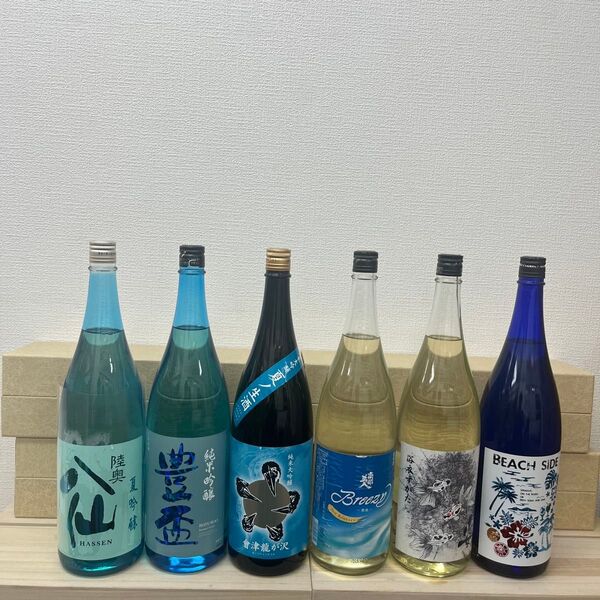 C5 一升瓶6本 各蔵の最新詰め又は飲み頃のお酒
