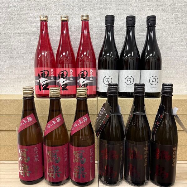 EEE1 四合瓶12本 各蔵の最新詰め又は飲み頃のお酒
