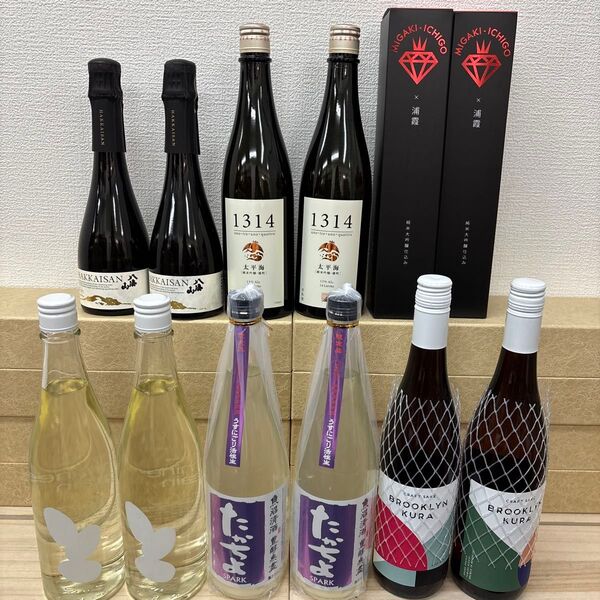 EEE5 四合瓶12本(2本360ml .2本375ml) 各蔵の最新詰め又は飲み頃のお酒
