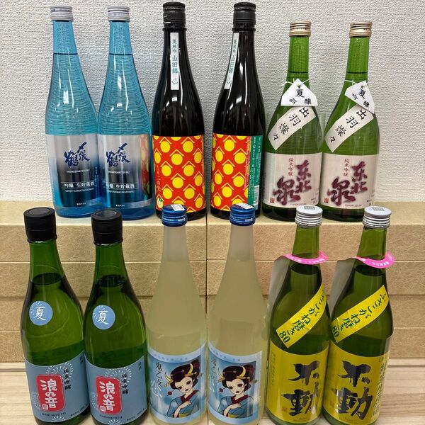 EEE6 四合瓶12本 各蔵の最新詰め又は飲み頃のお酒