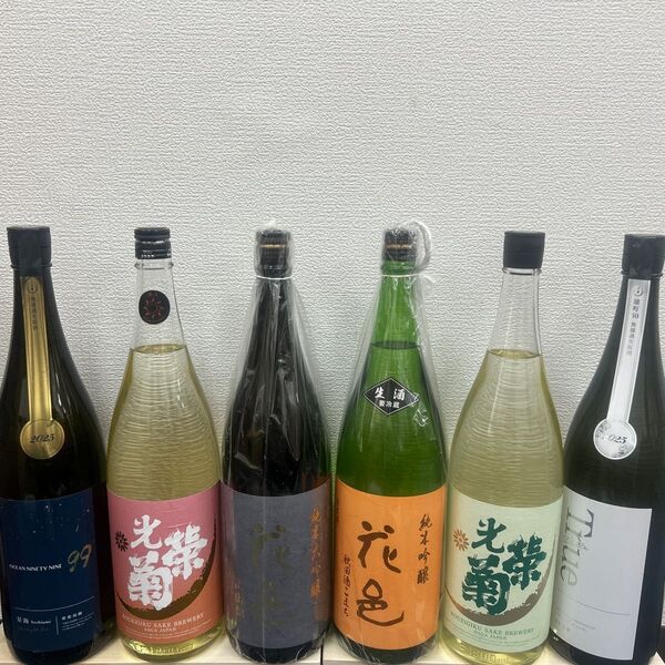 E5 一升瓶6本 製造月は二枚目以降に記載