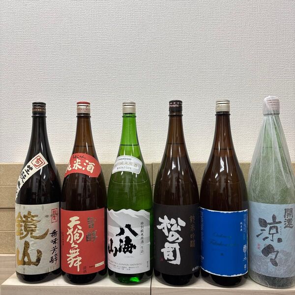 【値引不可】M10 一升瓶6本 製造月は二枚目以降に記載