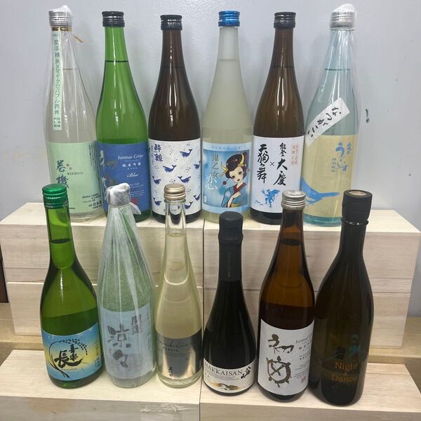 TTT7 四合瓶12本 各蔵の最新詰め又は飲み頃のお酒