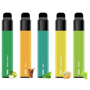 電子タバコ 使い捨て 20000回吸引可能 5風味セット 爆煙 大容量 水蒸気タバコ VAPE ベイプ ニコチン タールなし