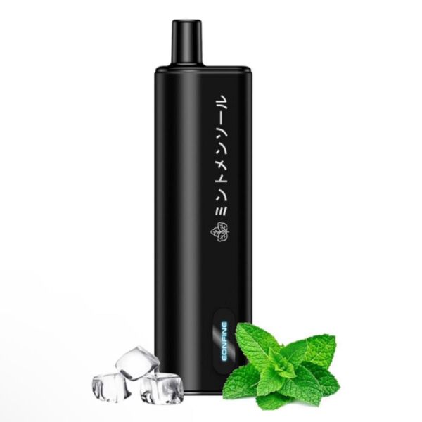 電子タバコ 使い捨て ベイプ スリム 10000回吸引可能 シーシャ vape タールニコチンゼロ 爆煙 ミントメンソール
