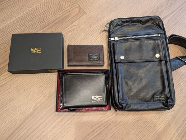 Lewis Leathers PORTER 二つ折り財布 おまけ付き