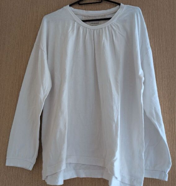 ハートマーケットロングTシャツ ホワイト フリーサイズ