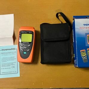 【新品未使用品】 TENMAS 電磁波測定器 TM-191